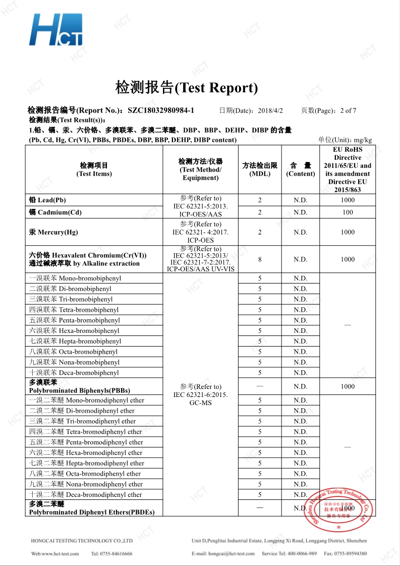 检测报告